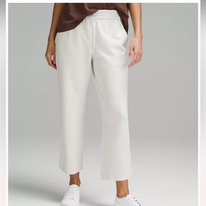 Lululemon Softstreme High-Rise Straight-Leg Cropped Pant - bone